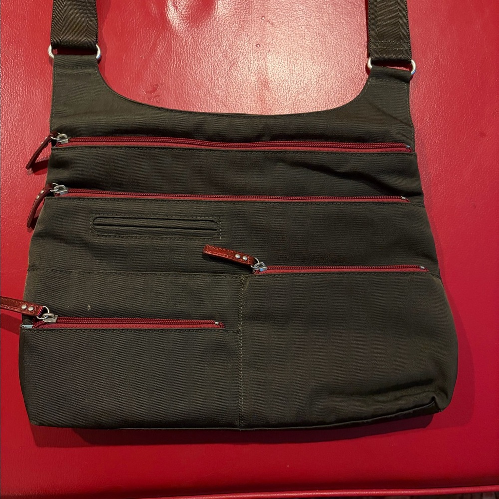 Stylish Black and Red Bag